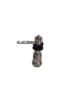 BORNE MINI METALICO PRETO DE PRESSAO